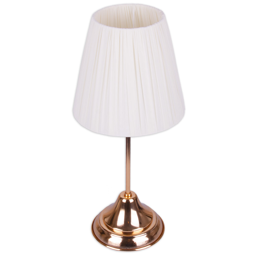 Coco Serisi Altın Renk Eskitme Abajur - Görsel 2